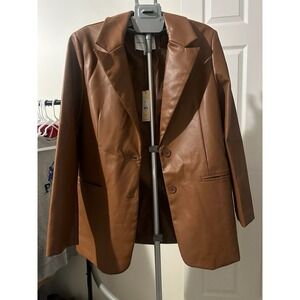Rebecca Minkoff Lamdskin Leather Jacket